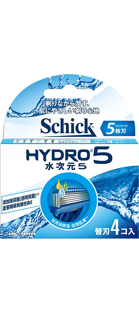 HYDRO 5-水次元5刮鬍刀片