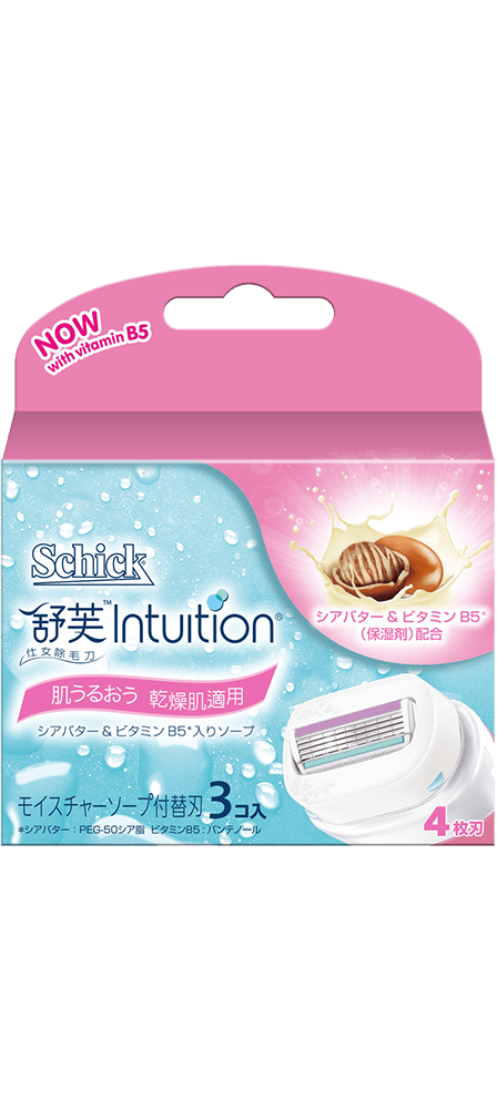 Intuition-舒芙仕女除毛刀片-乾燥肌用