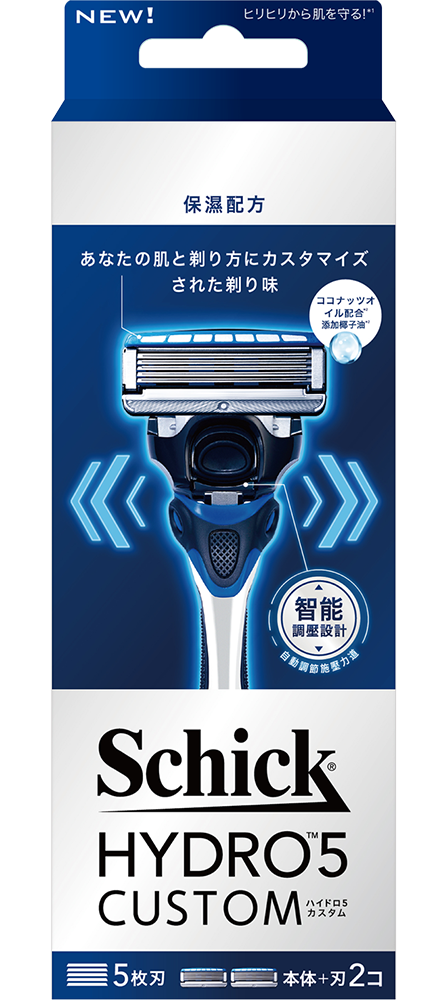 HYDRO 5 CUSTOM-水次元5辨型刮鬍刀-保濕配方
