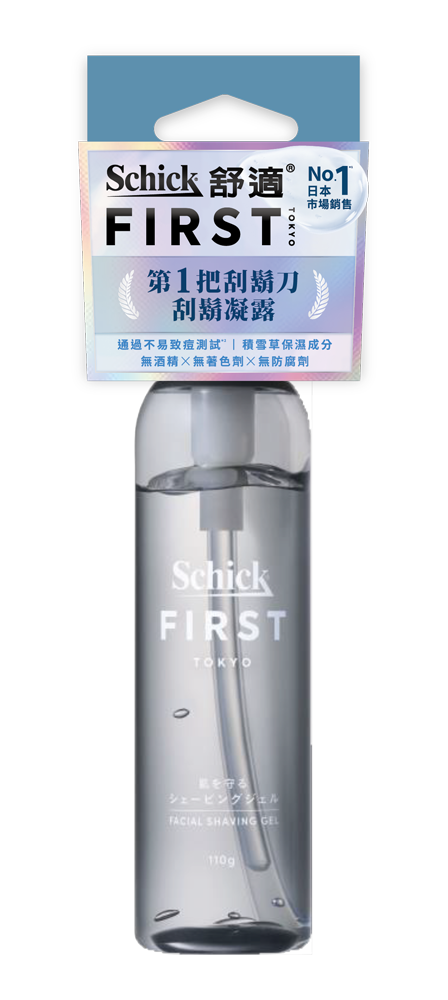 FIRST TOKYO-舒適 Schick FIRST TOKYO 第一把刮鬍刀刮鬍凝露